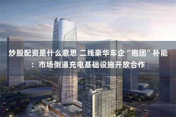 炒股配资是什么意思 二线豪华车企“抱团”补能：市场倒逼充电基础设施开放合作