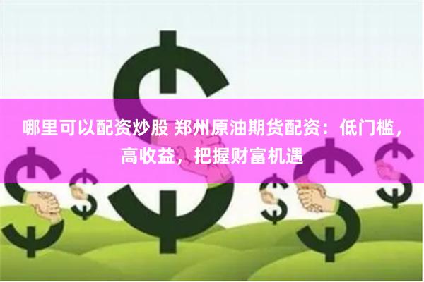 哪里可以配资炒股 郑州原油期货配资：低门槛，高收益，把握财富机遇